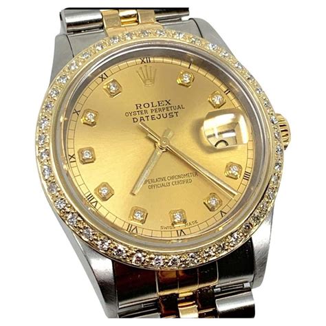 rolex datejust oro jubilee quadrante champagne